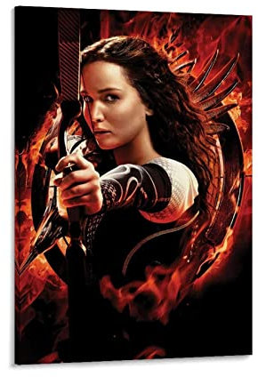 TSALF Kunstdruck Poster Kein Rahmen Die Tribute von Panem Poster Leinwand Wand Art Raum Bilder für Schlafzimmer 30x50cm