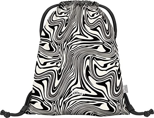Baagl Turnbeutel für Mädchen und Damen - Schuhbeutel, Schule und Kindergarten Sportbeutel, Sportrucksack (Mixture)