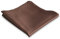 Mr.Van 100% Seide Einstecktuch für Herren, Elegant, Braun, Weich, 35 * 35 cm, 16,5 Momme Seideneinstecktuch Einfarbig Uni