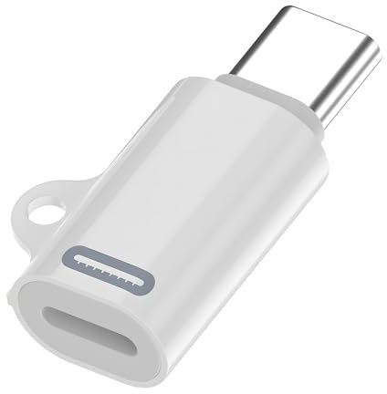 Adaptateur USB C vers Lightning, adaptateur USB C mâle vers Lightning femelle pour Samsung Galaxy,Dell,XPS,LG,Google Pixel,ordinateur portable,moniteur et autres appareils de type C,prend en