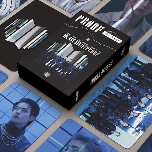 Bangtan Boys Fotokarten BTS Lomo Cards Bangtan Boys Proof Album Lomo Karten Bangtan Boys Merch Box Cards Pack Geschenk für Army Fans