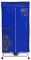 Secadora plegable con temporizador, 3200 rpm, alta corriente de aire, secadora de ropa portátil, secadora eléctrica, soporte para uso doméstico, color azul