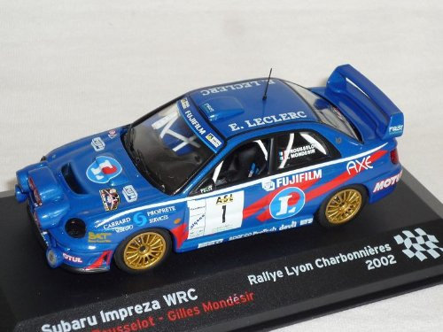 IXO Defekte Vitrine Subaru Impreza WRC 2002 Charbonnieres Rally 1/43 Altaya by Modellauto Modell Auto Sonderangebot
