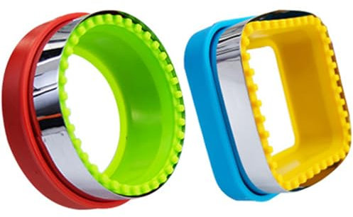 wotoy Plätzchen Ausstecher Ausstechformen, 10,2 cm, 2 Stück
