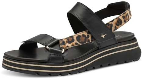Tamaris Damen Sandaletten, Frauen Sandalen,Wechselfußbett,Comfort Lining