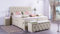 Boxspringbett Jana 240x220, VS-Creme, 7-Zohnen Taschenfederkernmatratze, Ergoflex - Inklusive Aufbau - Deutscher Hersteller