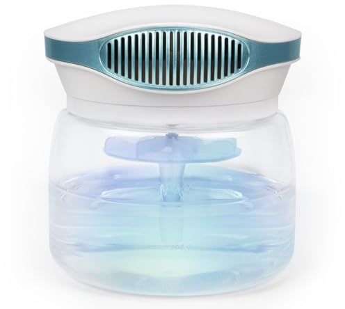 winwinCLEAN MASTER Bowl 4.0 I Luftreiniger I Air Purifier mit Wasserfilter entfernt Schadstoffe Pollen Staub Tierhaare Schimmel | Raumluftreiniger Ideal für Allergiker Asthmatiker & Sensible Atemwege