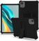 ATOOZ for DOOGEE T36 Tablet Case 12 inch 2025,Soft Silicone Compatible with Blackview Mega 2/Teclast T60 AI Tablet Case for Kids with Stand (Black)