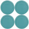 Pyrex 7201-PC Round 4 Cup Storage Lid for Glass Bowls (4, Turquoise)
