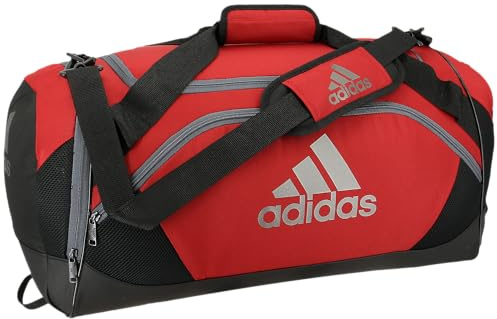 adidas Team Issue 2 Medium Duffel Bag, One Size, Power Red, One Size, Team Issue 2 Medium Duffel Bag