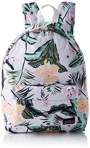 ROXY Damen Sugar Baby Printed - Backpack, Bright White Praslin, Einheitsgröße EU