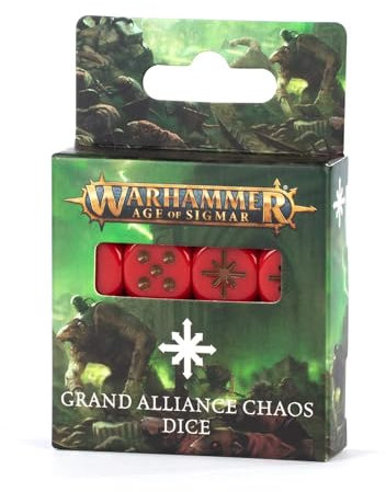 Games Workshop - Age of Sigmar: Grand Alliance Chaos Würfel-Set