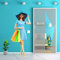 LZHBD Magnetic Screen Door - 130x200 cm - Mesh Curtain Magnetic Fly Screen Door Shut Automatically - Magnetic Screen Door Curtain - Easy to Install No Gap Guard - Gray