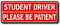 Magnet Me Up Student Driver Please be Patient Magnet Aufkleber, 7,6 x 20,3 cm, robuster Automobil-Magnet für Auto, LKW, SUV