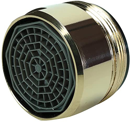 28mm Männlich Gold Wasserhahn Tippen Wasser Sparen Belüfter Durchflussbegrenzer