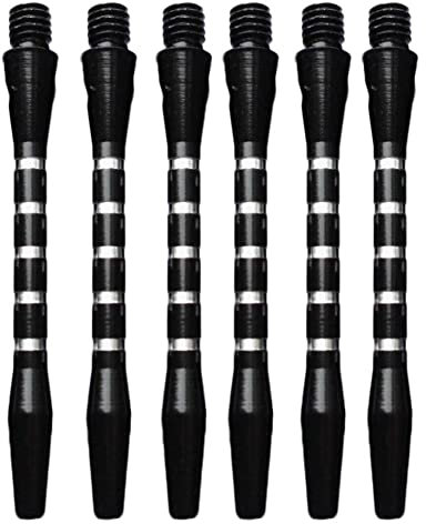 6 teile/satz Aluminiumlegierung Darts Schäfte Aluminium Stem Rod Shafts Zubehör Gewinde Dart Dart 6 L0g8 Farben Metall Ersatz