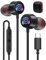 USB C Headphones for iPhone 16e 15 USB C Earphones In-Ear Headphone Wired Earbuds Type C Earphone with Mic RGB Light for Samsung Galaxy A16 A36 A56 S25 S24 S23 S22 S21 Pixel 9a 8a One Plus 13 Nord 5 4