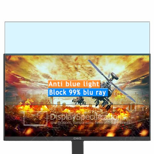 Vaxson 2 Stück Anti Blaulicht Schutzfolie kompatibel mit ChiQ 27P630QS 27 Monitor Display Bluelight folie folien Displayschutzfolie ( nicht Panzer Schutz Glas folie SchutzGlas nicht PanzerGlas )
