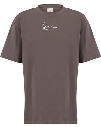 Karl Kani Herren KM-TE011-012-06 Small Signature Essential Tee XXL Anthracite