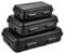 ZYWUOY Rugged Waterproof Storage Box for Camping and Water Sports, Keep Your Gear Dry (Mud Color (Black (S))