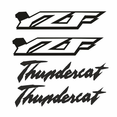YZF Thundercat Aufkleber Set passend für Yamaha - Motorrad Sticker Decal - Motorrad Beschriftung, Bike Style Schriftzug viele Farben