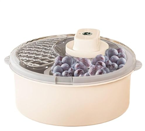 Fruit Cleaner Spinner, Manual or Electric Fruit and Vegetable Cleaner