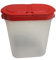 Tupperware Saliera e pepe per spezie, ideale per auto, ufficio, campeggio e in viaggio, mini saliera (gigante delle spezie, 270 ml, rosso)