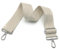 Angtex Taschengurt Schultergurt zum Wechseln für Damen-Handtaschen, verstellbar, 5 cm breit (Creme)