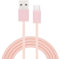 sourcing map 9.84ft USB Type C Charger Cable, 2A Type-C to USB A Braided Charging Cord Data Transfer Cable for Tablet Phone LED Desk Lamp Drone, Pink