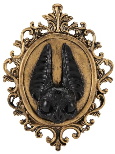 Osmond Halloween Gothic Style Decorative Bat Pendant Baroque Style Pendant Ornaments for Home Decor C