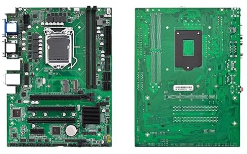 B365 NAS-Motherboard-Firewall-Mainboard für 6/7/8/9 Generationen von LGA1151 Prozessor, Industriecomputer, MATX 2 x DDR4 MAX 64G, 4 x SATA NVME/NGFF M.2 PCI-E-Steckplätze (1 x PCI-E3.0 x 16/1 x