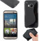 ebestStar - kompatibel mit HTC One M9 Hülle One Hima Flex Silikongel Handyhülle, Klar TPU Schutzhülle, S-line, Schwarz