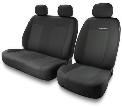 Mossa - Universal Sitzbezüge Auto kompatibel mit Citroen Berlingo I, II, III (1996-2019) - Autositzbezüge Schonbezüge für Autositze - BE-1