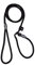 Rebel Petz 3804 Trainingsleine, S, schwarz