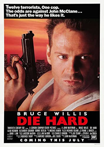 Die Hard Poster A4 Filmdruck