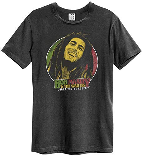 Amplified Mens Will You Be Loved Bob Marley T-Shirt