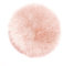 Teppich Wölkchen Schaffell Lammfell Imitat, Fell Rund, Fellteppich Rund, Kunstfell Teppich - Flauschiger Teppich Wohnzimmer, Bettvorleger Schlafzimmer - Rosa - Rund 160cm