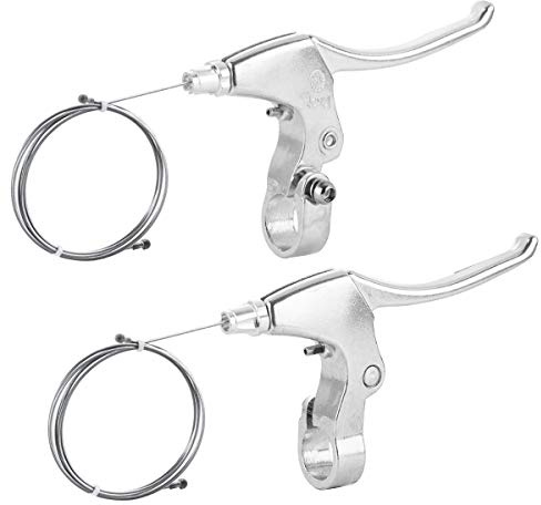 CNC Bicycle Brake Lever, Mountain Bike Handlebar Brake Lever for MTB, Silver …
