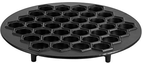 Moule à boulettes Pelmeni Maker Ravioli Cutter Pelmeni Moule en métal en alliage d'aluminium Ravioli Maker Cuisson Accessoire de cuisine 37 trous Cuisine chinoise