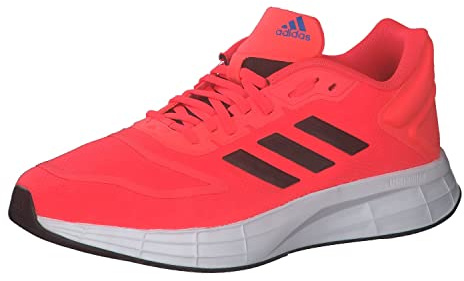 Adidas Unisex Duramo 10 Road Running Shoe, Turbo/Core Black/Blue Rush, 44 EU