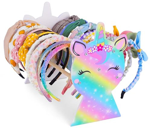 MHJY Haarreif-Ständer Haarbandhalter Haarschmuck Organizer Haarschmuck Schmuck Display Aufbewahrung für Teenager Mädchen