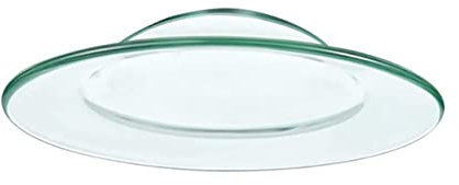 WOFASHPURET Transparente Glasschale Als Ersatz Für Wachswärmer Untertasse Für Ätherische Öle Kompatibel Mit Aromatherapie-lampen Und Wachserhitzern