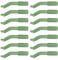 The Lord of the Tools 100 PCS Fishing Hook Kickers Carp Fishing Terminal 19x2.6mm for Rubber Hose Carp Fishing Rig Accessories Suitable for Lakes Rivers Oceans Green