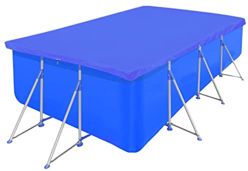 Xichuzi Poolabdeckung PE Rechteckig 90 g/qm 540x270 cm, Poolplane, Poolbeleuchtung, Poolabdeckung, Poolzubebör, Swimming Pool Abdeckplane - 90592