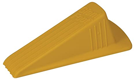 Giant Foot Door Stop, Heavy Duty No Slip, Doors Up to 2 Clearance, Yellow