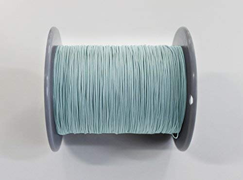50 Meter Plisseeschnur 0.8mm Türkis | Schnur Spannschnur für Plissees Rollos Jalousien | 15 Farben!!
