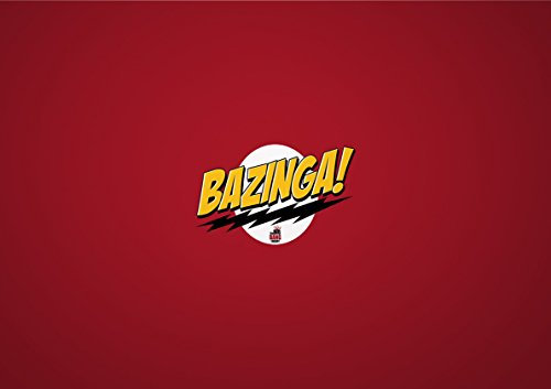 My Little Poster Poster DIE Grosse Bang Theorie Bazinga Sheldon Wand-Kunst