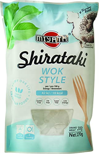 [ 270g / 200g ATG ] MIYATA Shirataki Konjak für Wok [ Wok Style ]