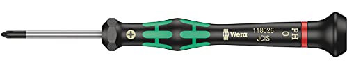 Wera 05118026001 2050 PH Elektronik-Kreuzschlitzschraubendreher, PH 0 x 40 mm, Ø 3.0