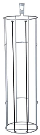 Rubbermaid Garage Storage Wire Mesh Basket, Alloy Steel, Silver, Individual
